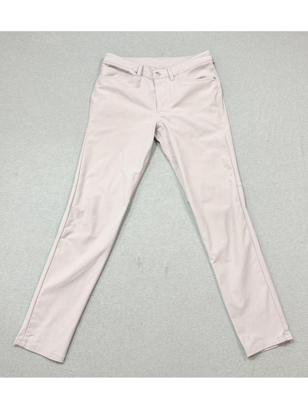 Lululemon ABC 5 Pocket Warpstream Pants Classic Fit Khaki Tan Beige 30x32